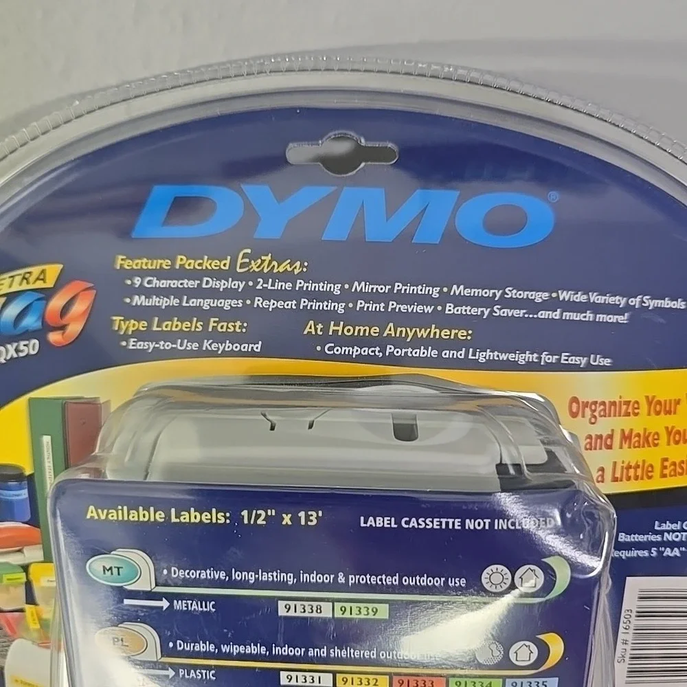 DYMO Electronic‎ Label Maker LetraTag QX50